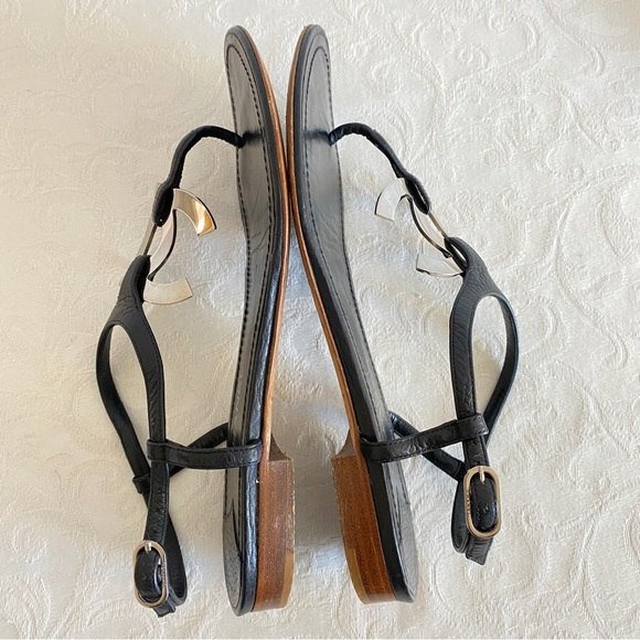 Chanel CC logo flat sandals - Picture 5 of 11